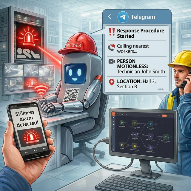 AI as a dispatcher for critical events