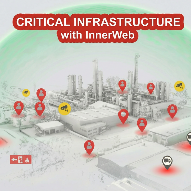 Critical infrastructure — live asset location